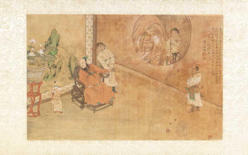 Amura,AmuraWorld,AmuraYachts, He Peng (siglos XVIII/XIX), Cao Zhong pesa un elefante.