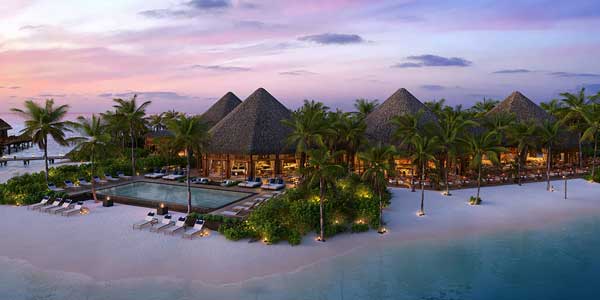 Santuario de lujo silencioso en la isla Mirihi