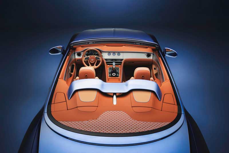 Amura,AmuraWorld,AmuraYachts, El interior<strong> </strong>combina tonos tostados, caramelo y azul claro, que incorpora el exclusivo Azul Breslow del Airbridge.