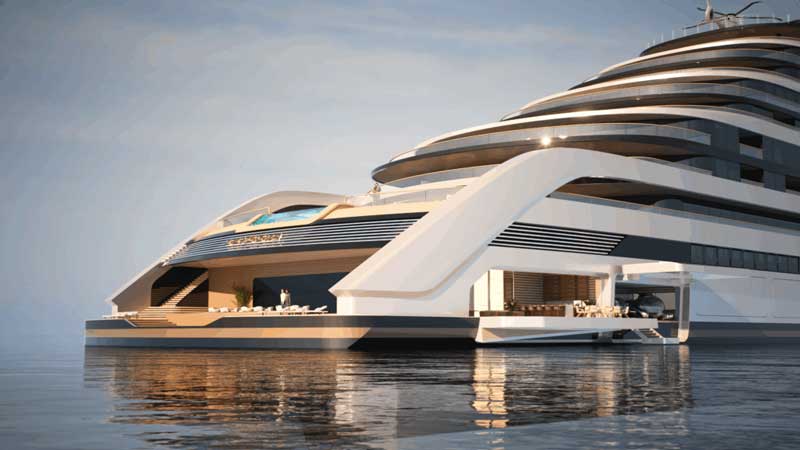 Amura,AmuraWorld,AmuraYachts, El proyecto del superyate Ulyssia todavía no tiene fecha de inicio de construcción.