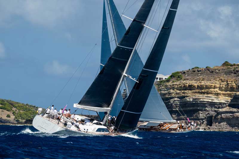 Amura,AmuraWorld,AmuraYachts, Los veleros Swan se lucieron en la Regata St. Barths Bucket.