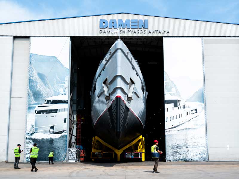 Amura,AmuraWorld,AmuraYachts, Damen Yachting presentó YS53, el cuarto modelo de la serie Yacht Support.