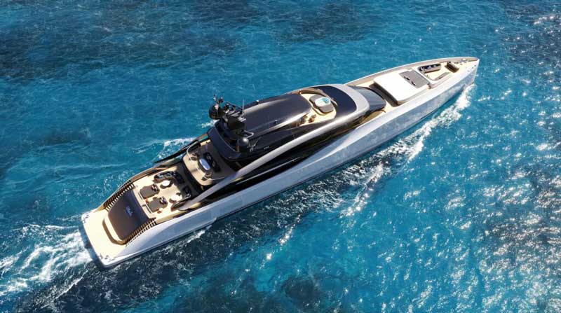 Amura,AmuraWorld,AmuraYachts, Blade 70 de ISA Yachts.es un diseño de Lobanov Design.