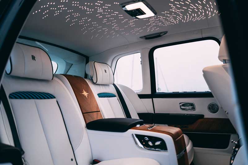 Amura,AmuraWorld,AmuraYachts, Los detalles marítimos están presentes en la edición especial del Cullinan Yachting.