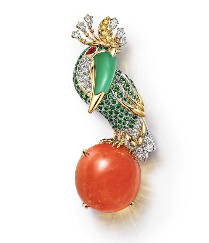 Amura,AmuraWorld,AmuraYachts, <em><i>Paradise Bird, del Blue Book Summer 2026: Hidden Garden </i></em>de Tiffany & Co.