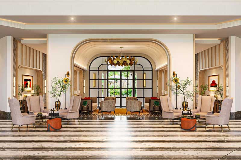 Amura,AmuraWorld,AmuraYachts, Los interiores del Avani+ Lanexang Vientiane Hotel.