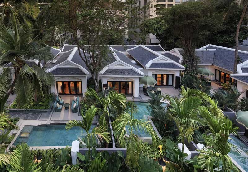 Amura,AmuraWorld,AmuraYachts, Anantara Siam Bangkok Hotel fue renovado bajo la filosofía de la marca: <em><i>Transformado. Atemporal. Tailandés.</i></em>