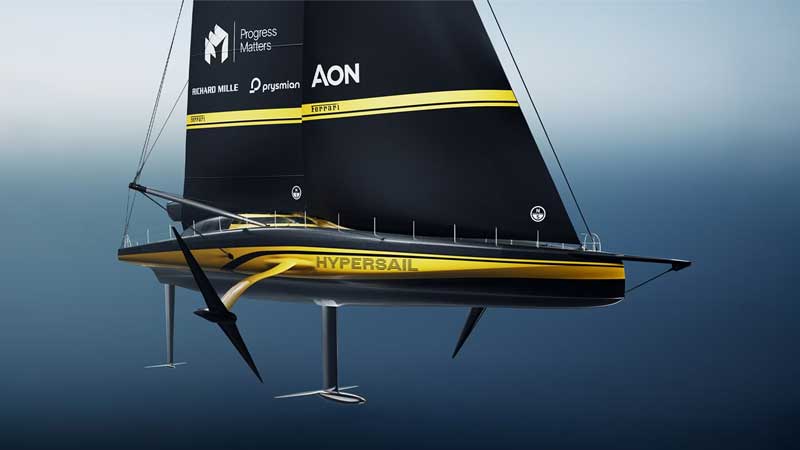 Amura,AmuraWorld,AmuraYachts, The Ferrari Hypersail enters the development phase.