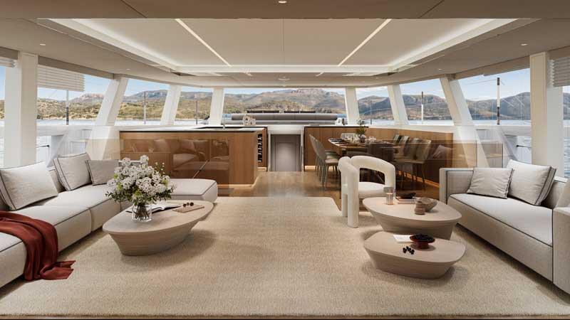 Amura,AmuraWorld,AmuraYachts, Leo Messi adquirió un catamarán Ultima 88 de Sunreef Yachts.