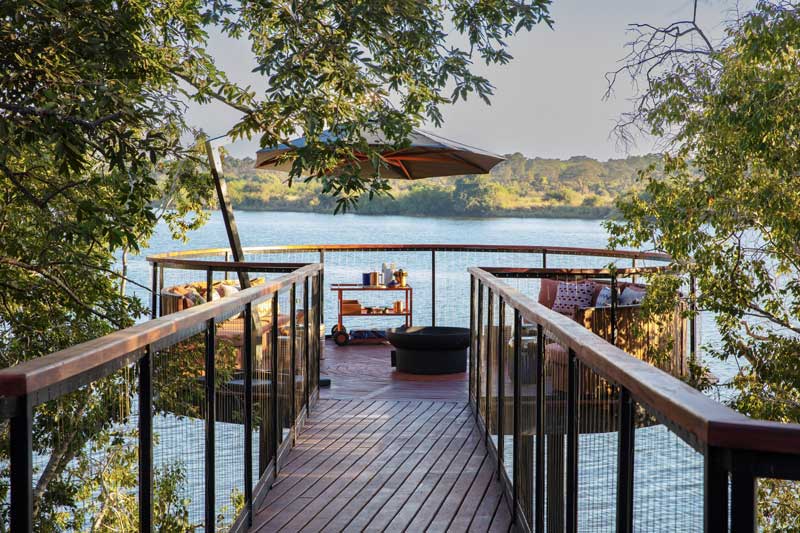 Amura,AmuraWorld,AmuraYachts, The view of the Kafue River from the Presidential Suite.