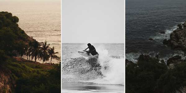 Surf, mar y el ritmo pausado de Punta Zicatela