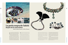 La perla negra de Tahití Regalo de la naturaleza - AMURA