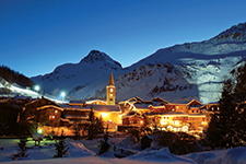 Val-d'lsère in the french alps - Amura