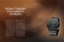 Bvlgari Endurer Chronosprint  All Blacks - AMURA