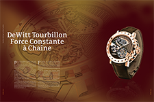 DeWitt Tourbillon Force Constante à Chaîne - AMURA