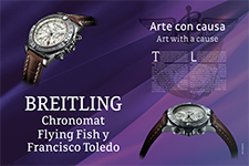 Breitling, Chronomat  Flying Fish y Francisco Toledo - Breitling