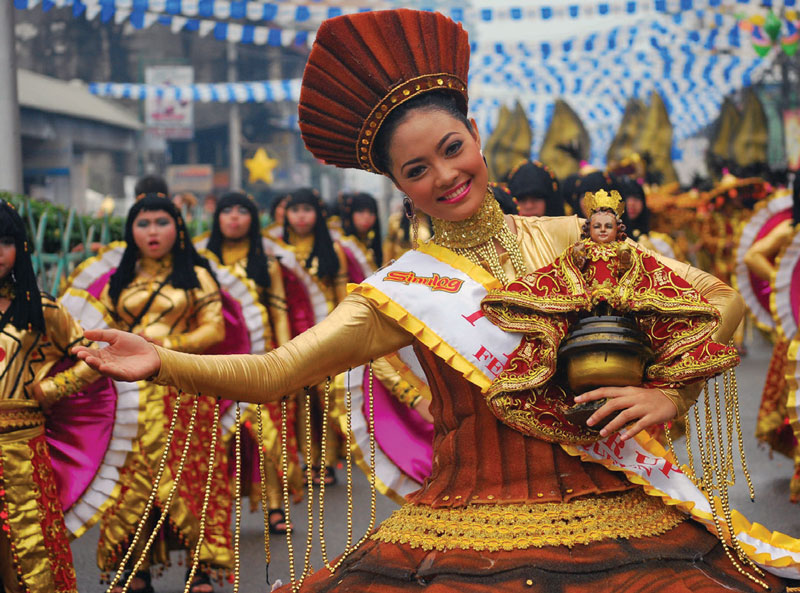 Las fiestas religiosas son eventos culturales claves en Manila. 