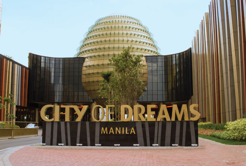 City Of Dreams in Manila, an interesting development that integrates resorts and casino.  
