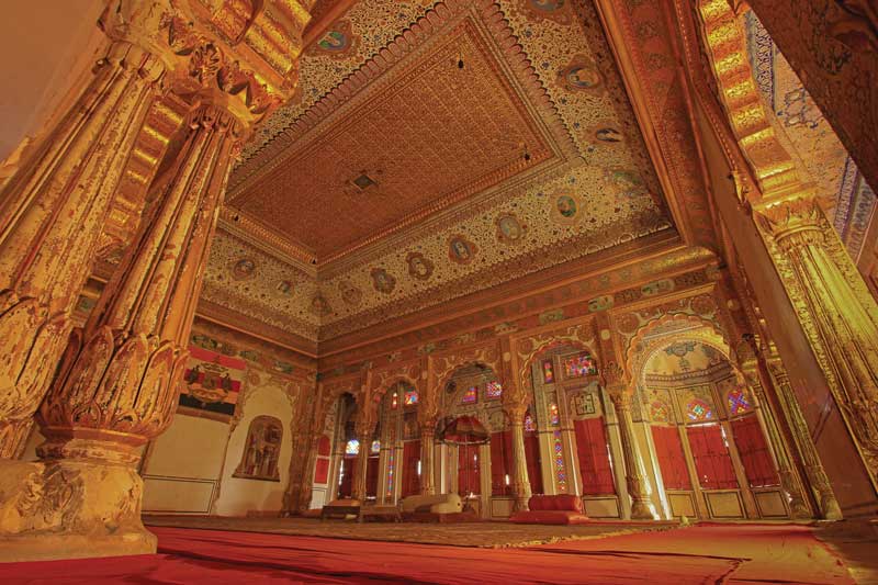 El City Palace de Udaipur es conocido por ser el centro de la antigua ciudad. 
