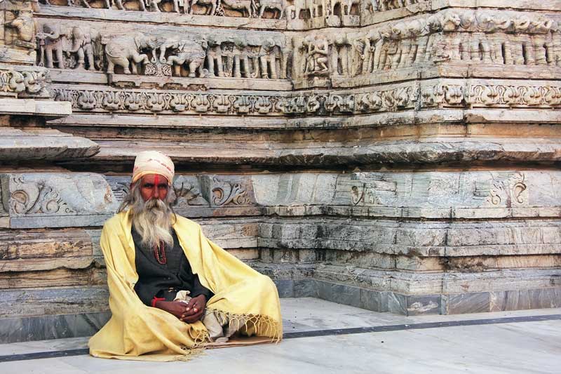 La espiritualidad innata de la India se funde con su arquitectura.
