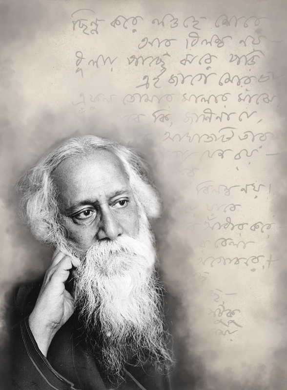 Rabindranath Tagore, the most notorious Indian poet.