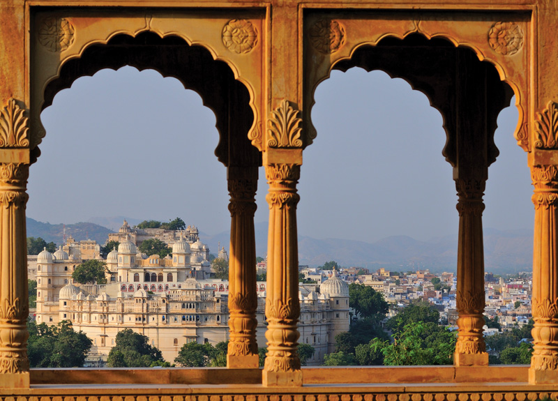 Giant Fort in Udaipur, Rajasthan, India.