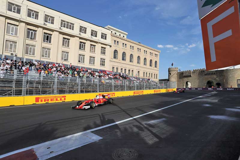 Circuito urbano de Baku de F1