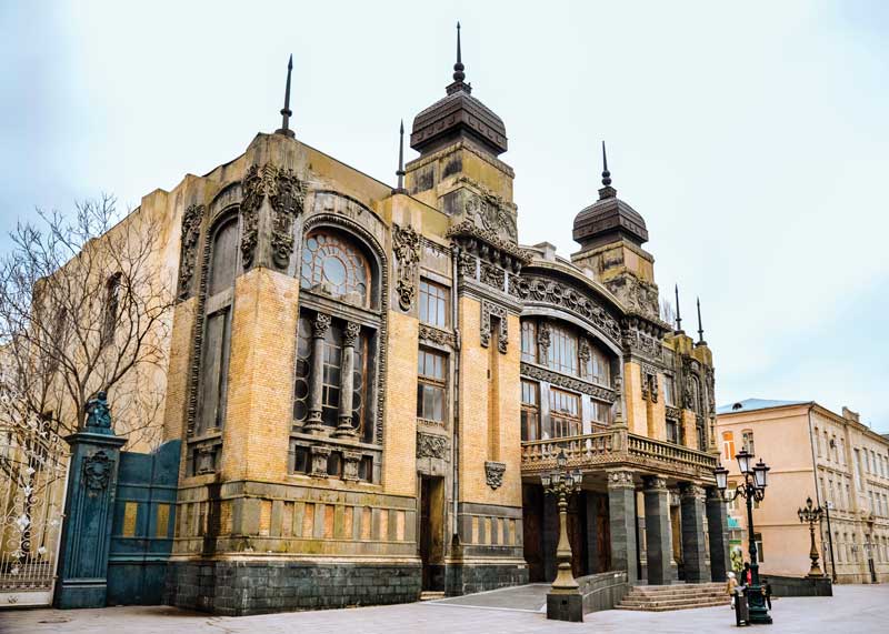 Teatro Estatal Académico de Ópera y Ballet de Azerbaiyán.
