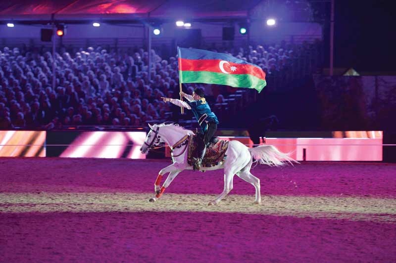 El caballo Karabaj. 