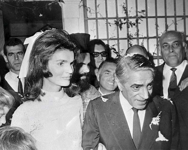 Jacqueline Kennedy and Onassis.