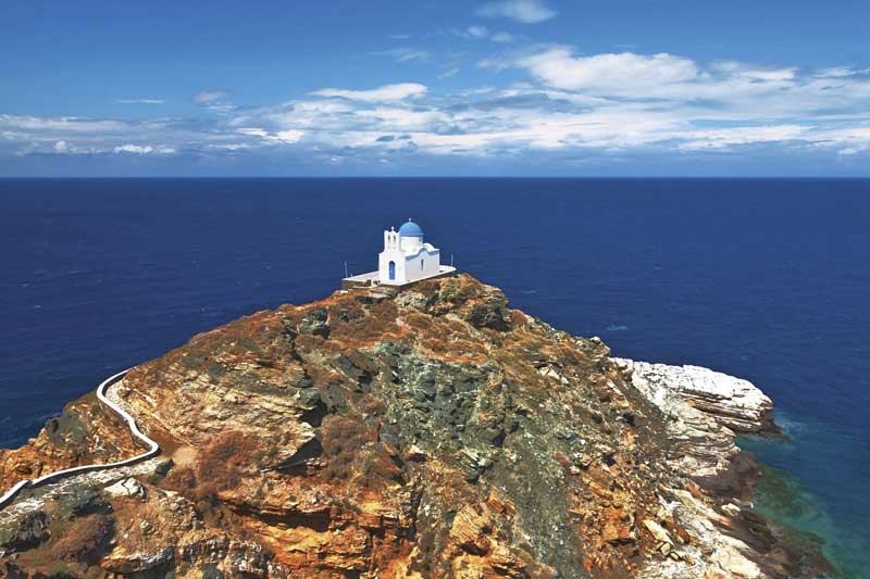 This church is considered one of the most beautiful in Greece.
