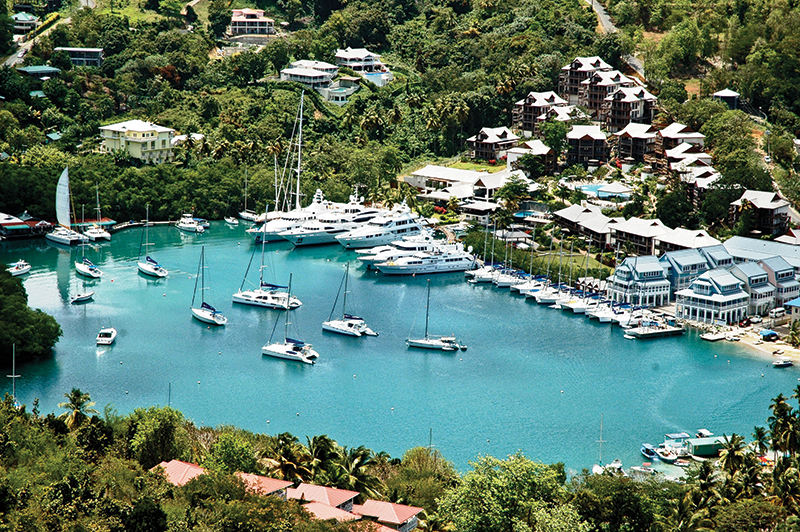 Capella Marigot Bay.
