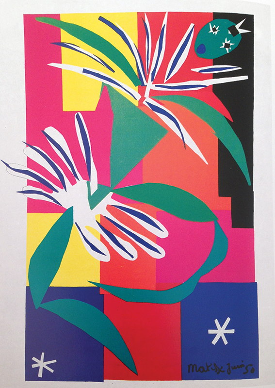 Obra de Henri Matisse: la danza criolla, 1950 