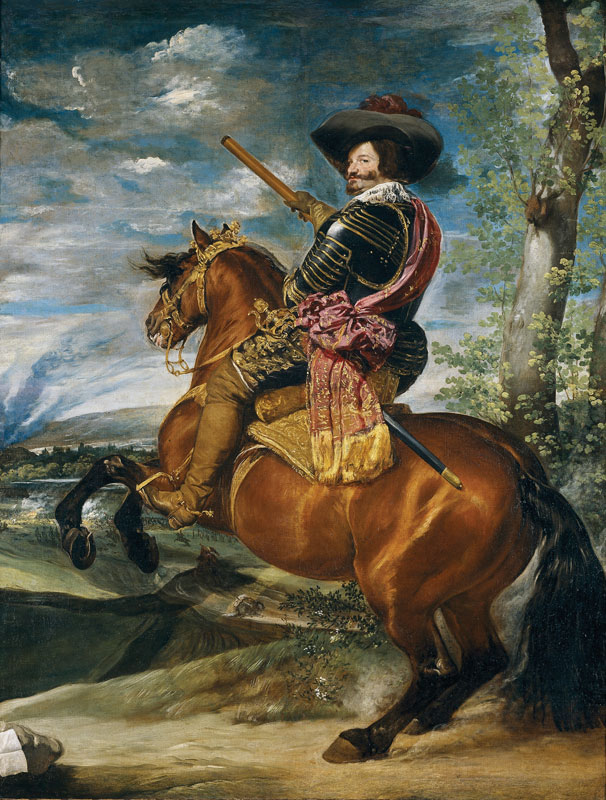 Count-Duke of Olivares by Diego Velázquez (1634) - The Prado Museum, Madrid.
