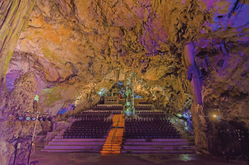 An ancient legend claims that a tunnel at the bottom of Saint Michael's Cave connected Gibraltar to the north of Africa. 
