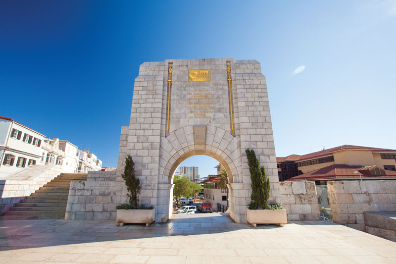 Este monumento conmemora la  alianza de los EUA  y el Reino Unido durante la 