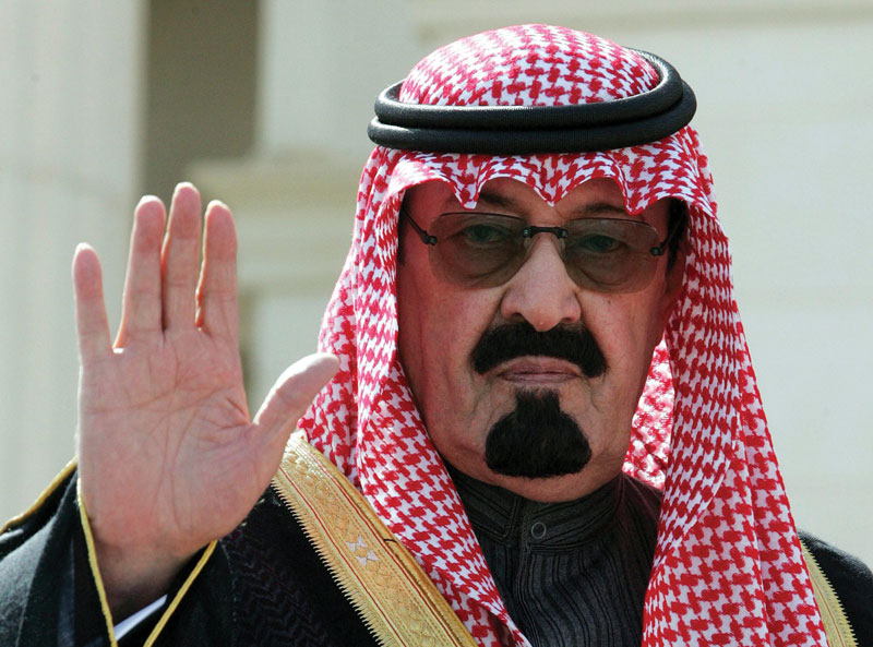 Rey Fahd de
Arabia Saudí 