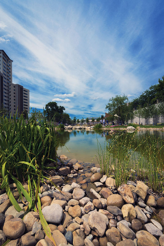 El Parque del Commonwealth fue inaugurado en Junio de 2014. 
