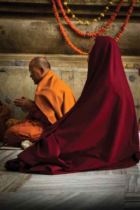 The national religion of Bhutan is Mahayana Buddhism (the great vehicle).
