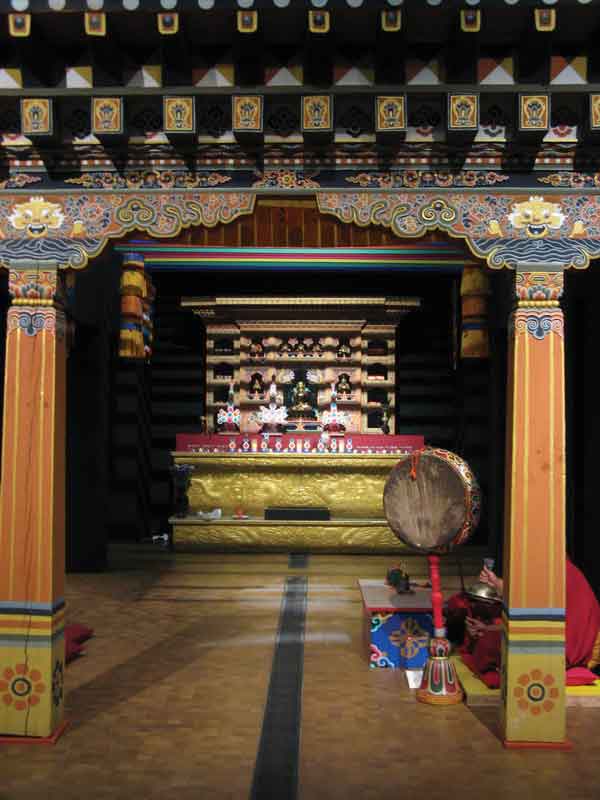 El budismo ha influenciado todos los aspectos de la vida de Bután, el arte especialmente.