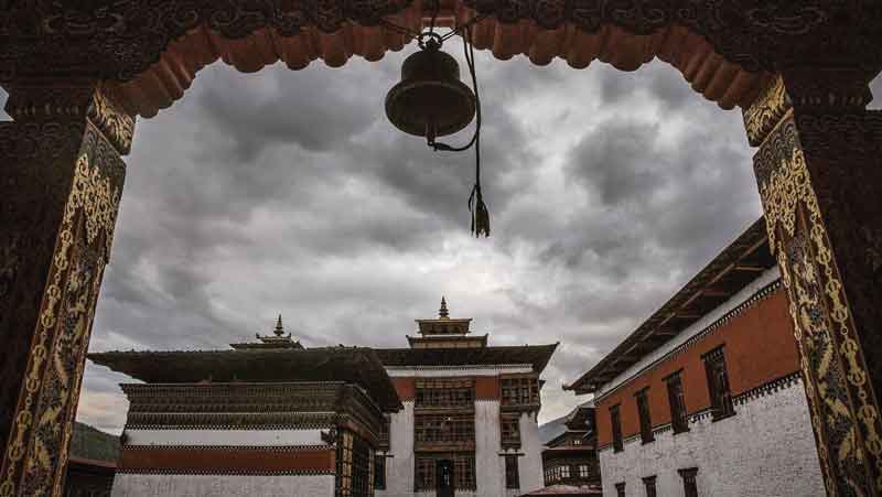 Tashichho Dzong has been the seat of the government since 1952.
