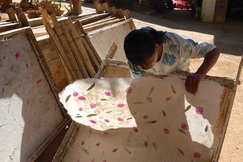 Artes y oficios
tradicionales de Bután