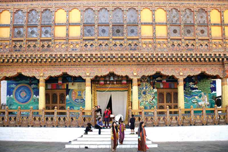 Artes y oficios
tradicionales de Bután