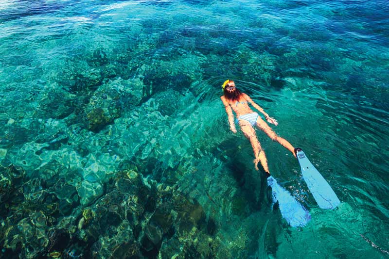 Fiyi es el lugar perfecto para practicar deportes acuáticos como buceo, snorkel, waterski, rafting, jetski, paravelismo, etc. 