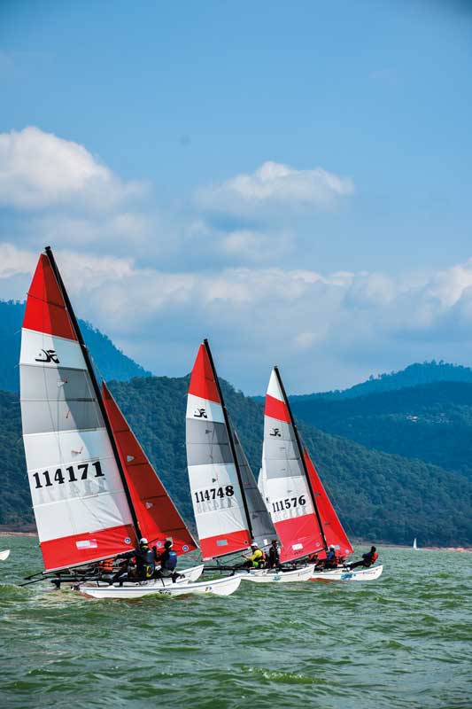 Las sedes fueron el Club Náutico San Gaspar del Lago y el Club Náutico Avandaro, en Valle de Bravo, México. 
