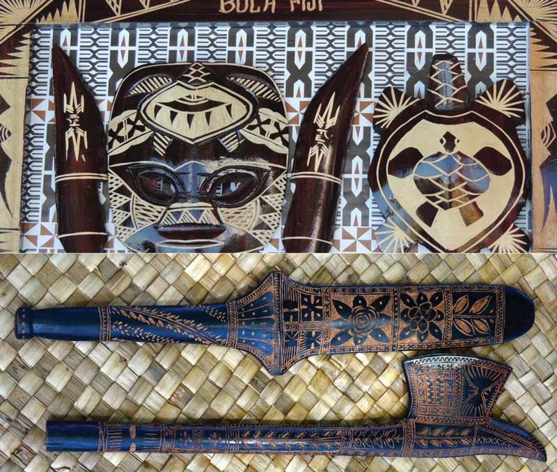 Traditional Fijian art plays an important role in their present.