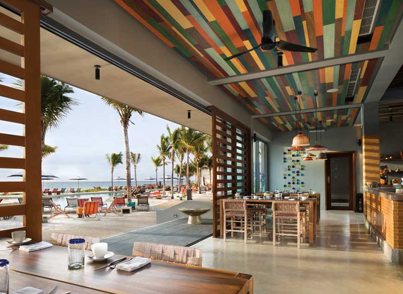 The restaurants offer signature cuisine with a traditional touch.
