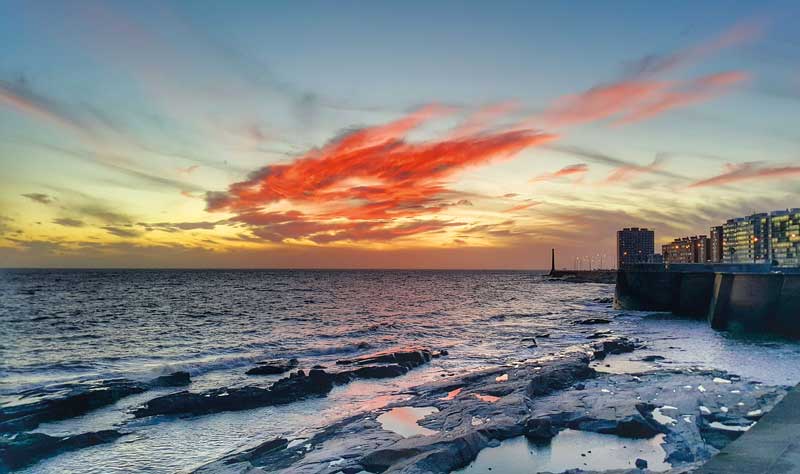 Amura,Montevideo city is home to almost 80% of Uruguay’s total population.