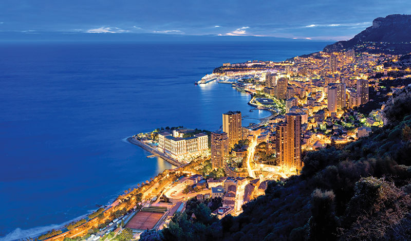 Amura,Port Hercules  in Monaco is the only deep-water port of the French Riviera.