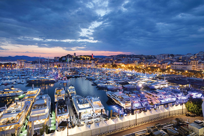 Amura,Cannes Yachting Festival celebrated during 2017 its 40th anniversary.